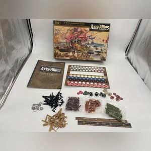 Avalon Hill Axis & Allies 1941 Board Game Complete.